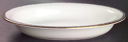 Moresque 10" Oval Vegetable Bowl