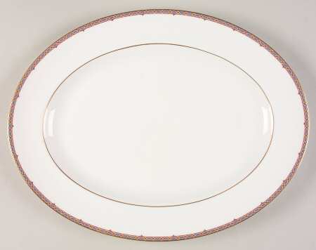 Moresque 15" Oval Serving Platter