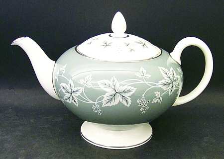 Moselle Gray Teapot & Lid