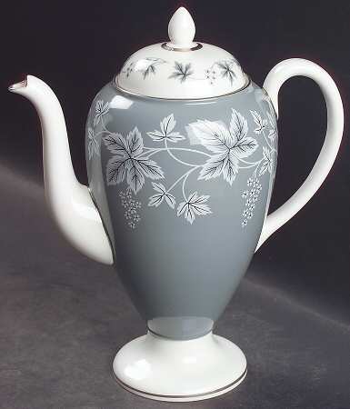 Moselle Gray Coffee Pot & Lid
