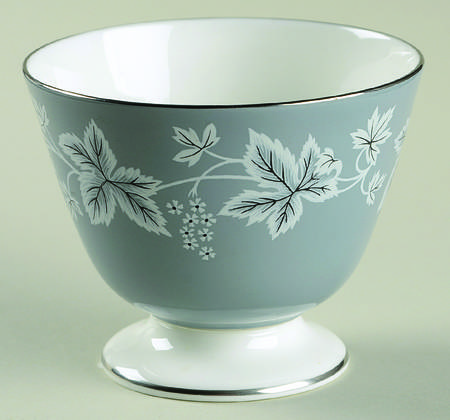 Moselle Gray Mini Open Sugar Bowl