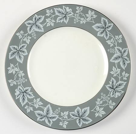 Moselle Gray Salad Plate