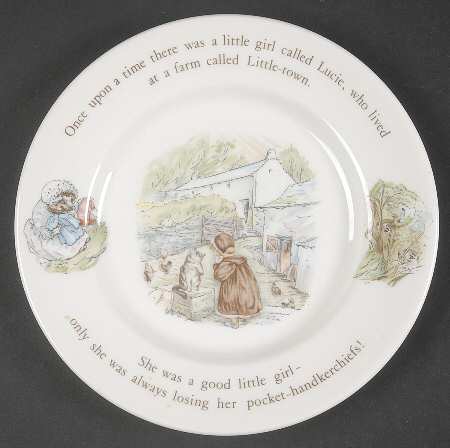 Mrs Tiggy Winkle Child's Plate