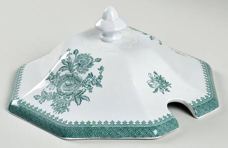 Mount Vernon Green Lid for Tureen