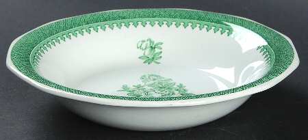Mount Vernon Green Fruit/Dessert (Sauce) Bowl