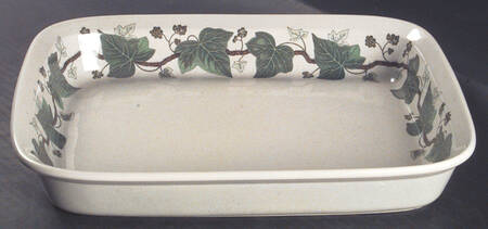 Napoleon Ivy Green (Oven To Table) 13"  Rectangular Baker