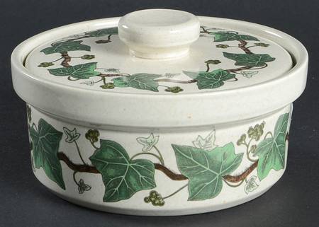 Napoleon Ivy Green (Oven To Table) Individual Casserole & Lid