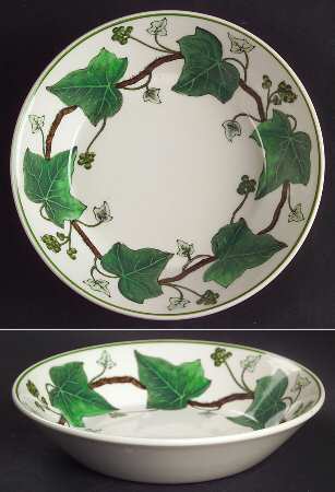 Napoleon Ivy Green (Queen's Ware) Fruit/Dessert (Sauce) Bowl