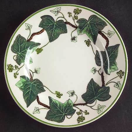 Napoleon Ivy Green (Queen's Ware) Bread & Butter Plate