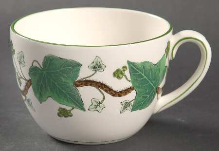 Napoleon Ivy Green (Queen's Ware) Snack Cup
