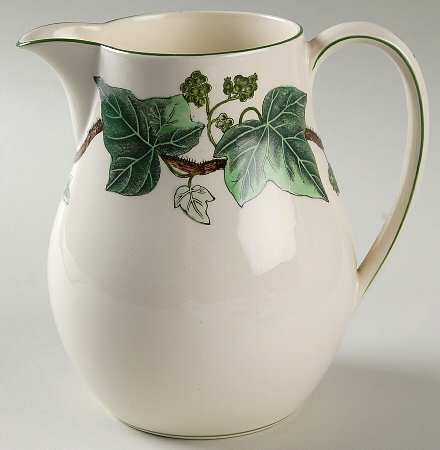 Napoleon Ivy Green (Queen's Ware) Hot Water Jug No Lid