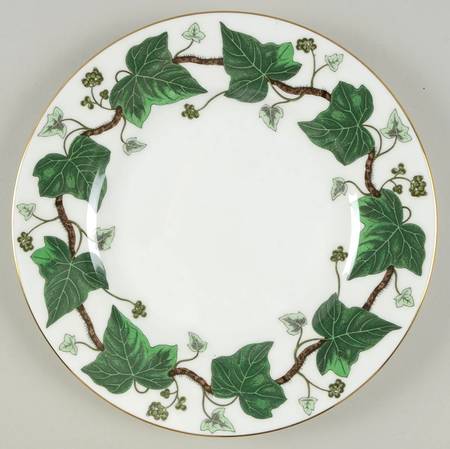 Napoleon Ivy Green (Bone China) Luncheon Plate