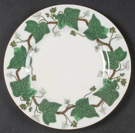 Napoleon Ivy Green (Bone China) Dessert/Pie Plate