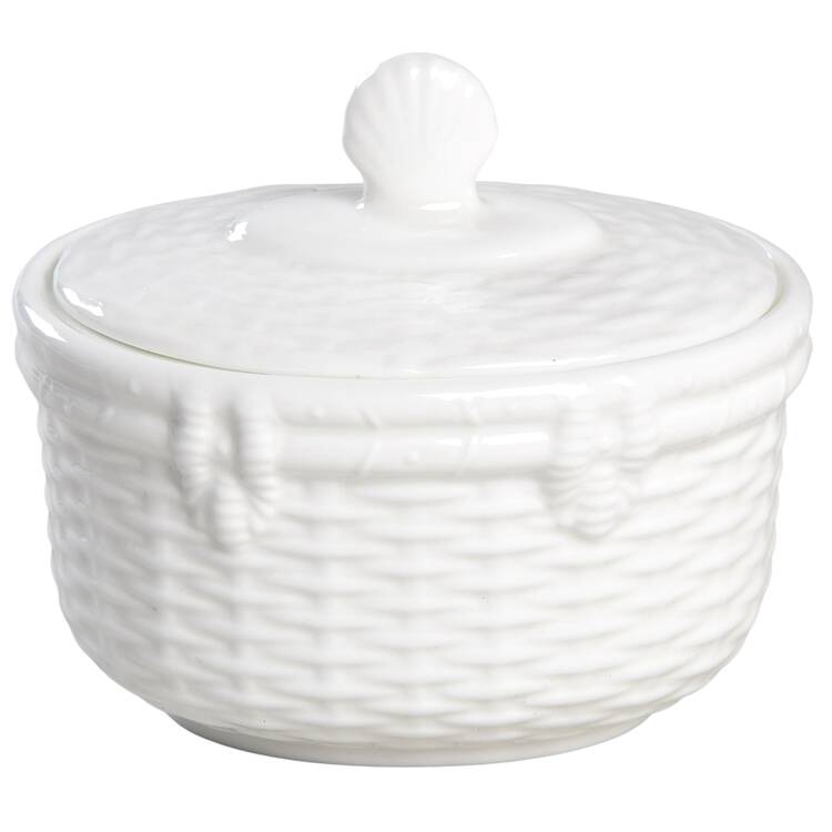 Nantucket Sugar Bowl & Lid
