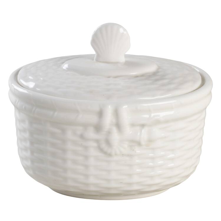 Nantucket Sugar Bowl & Lid
