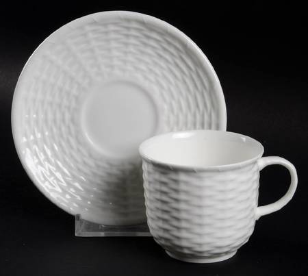 Nantucket Flat Demitasse Cup & Saucer Set