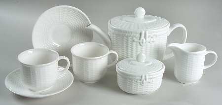 Nantucket 7 Piece Boxed Tea Set (TP,CR,SU, 2 CUPS)
