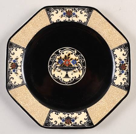 Nanette Black Bread & Butter Plate