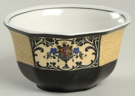 Nanette Black Mini Open Sugar Bowl