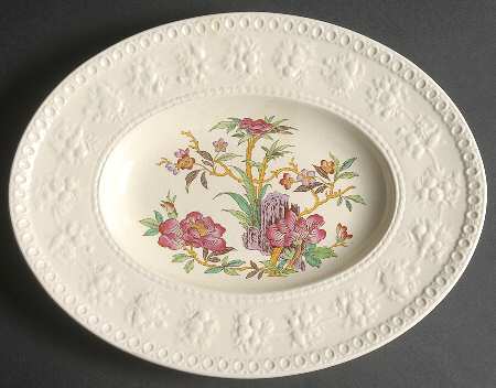 Nankin Wellesley 12" Oval Serving Platter