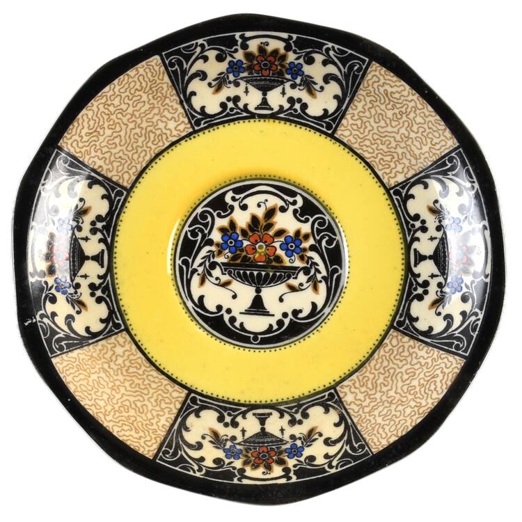 Nanette Yellow Saucer