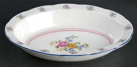 Naomi 10" Oval Vegetable Bowl