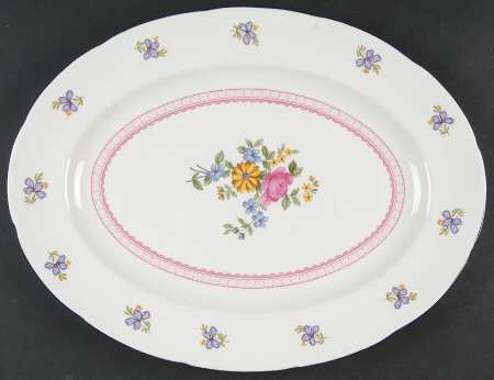 Naomi 15" Oval Serving Platter