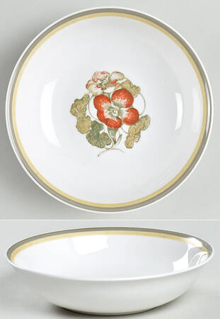 Nasturium (Bone) Coupe Cereal Bowl