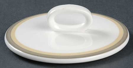 Nasturium (Bone) Lid for Sugar Bowl