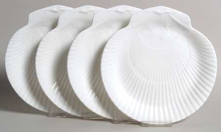 Nautilus (Glossy) Salad Plate - Set of 4