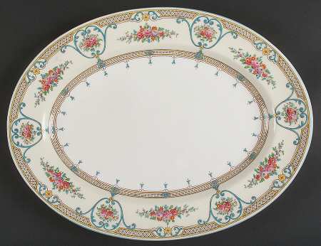 Newlyn 17" Oval Serving Platter by Wedgwood