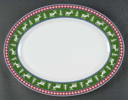 Nordica 14" Oval Serving Platter