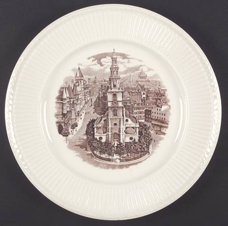 Old London Views (Edme) Dinner Plate