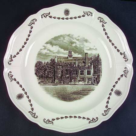 Old London Views (Queens) Dinner Plate
