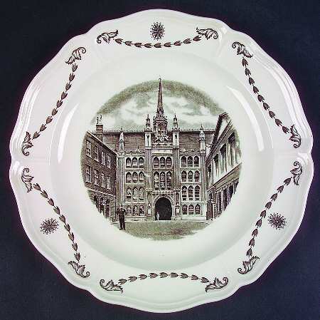 Old London Views (Queens) Dinner Plate