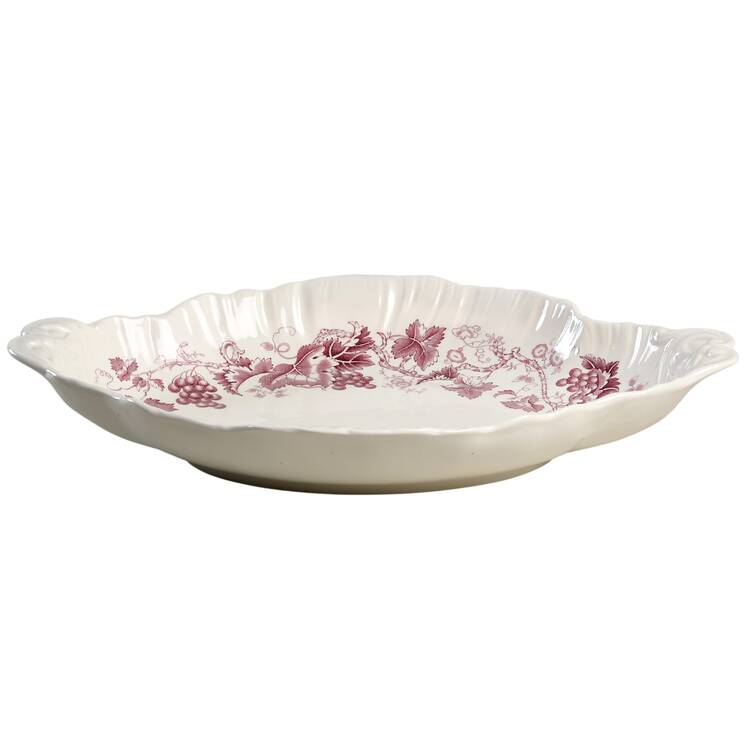 Old Vine Crimson Oval Centerpiece