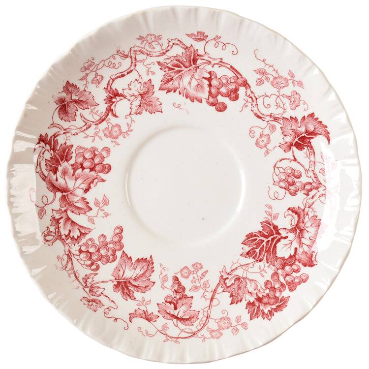 Old Vine Crimson Saucer for Demitasse Cup
