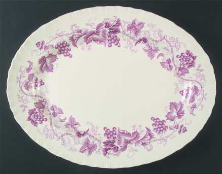 Old Vine Crimson 16" Oval Serving Platter