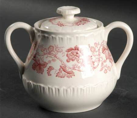 Old Vine Crimson Sugar Bowl & Lid