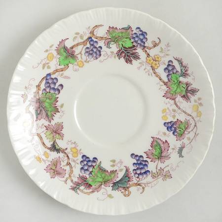 Old Vine Purple Multicolor Saucer