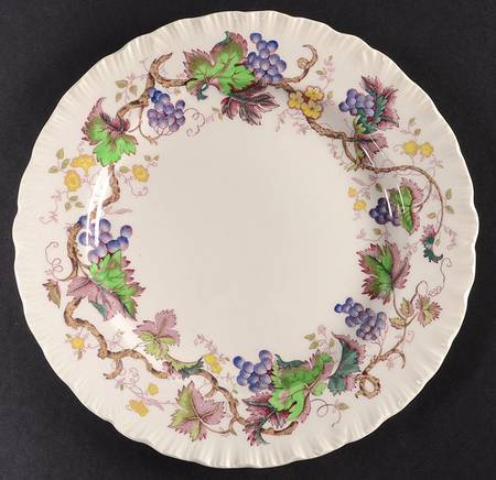Old Vine Purple Multicolor Salad Plate
