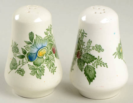 Oriental Pheasant Green Salt & Pepper Set