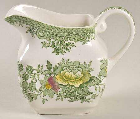 Oriental Pheasant Green Creamer