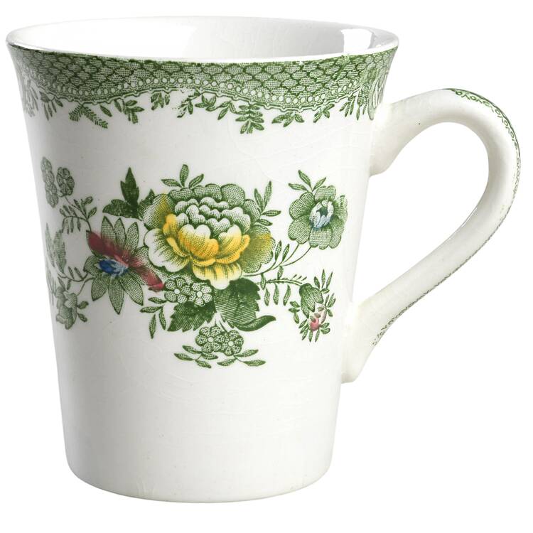 Oriental Pheasant Green Mug