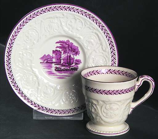 Paignton Footed Demitasse Cup & Saucer Set