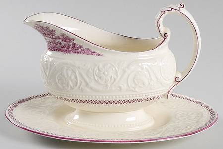 Paignton Gravy Boat with Attached Underplate