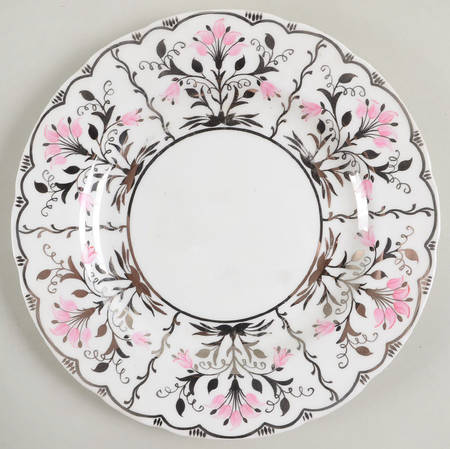 Papyrus Pink Luncheon Plate