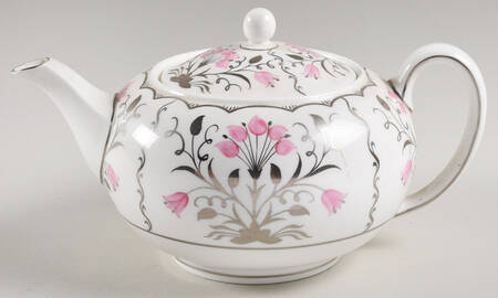 Papyrus Pink Teapot & Lid