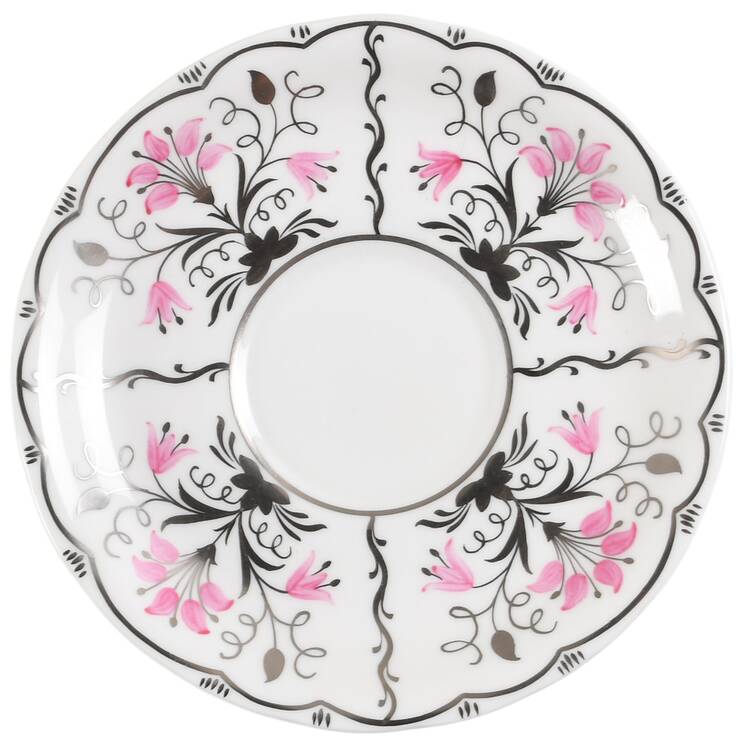 Papyrus Pink Saucer for Cream Soup Bowl