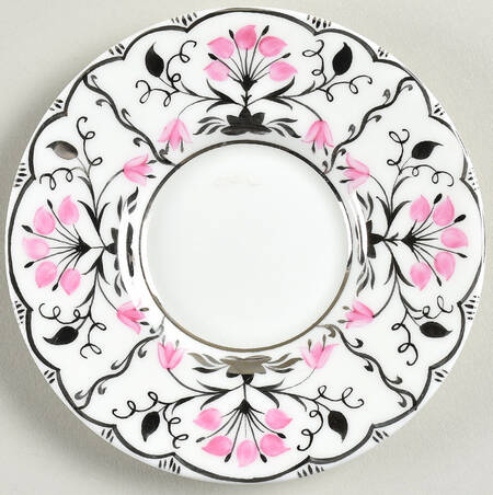 Papyrus Pink Saucer for Bond Shape Demitasse Cup